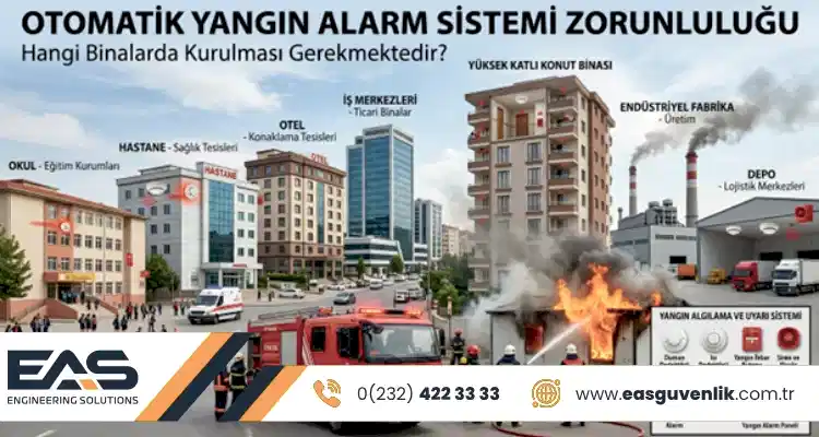 Yangın Alarm Sistemi Hangi Binalarda Zorunludur.